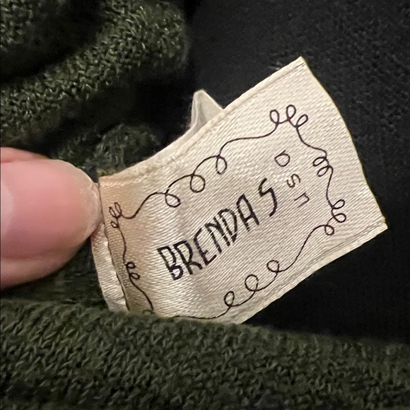 Forest Green Cowl Neck Women's Sweater Stitch Fix - Picture 6 of 6